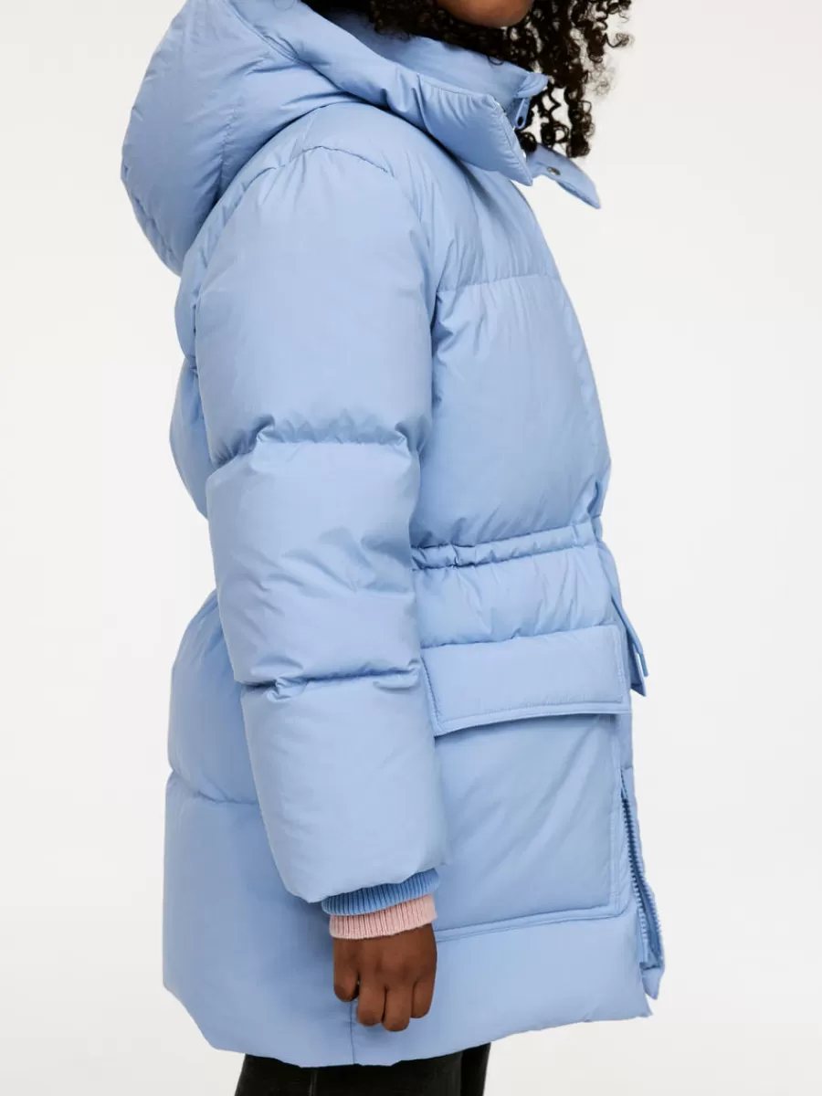 Store ARKET Upcycled Down Jacket Light Blue