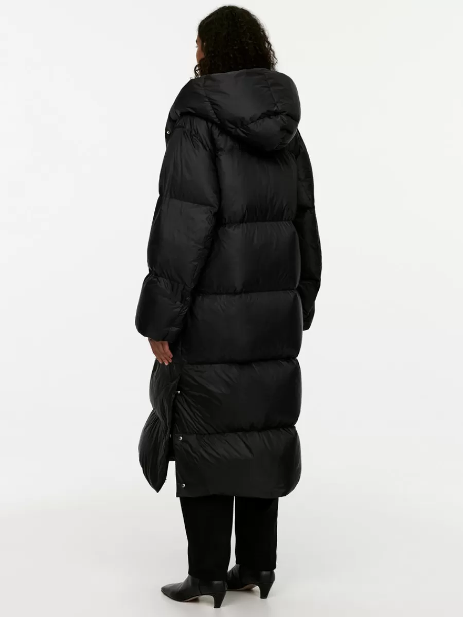 Hot ARKET Upcycled Down Long Coat Black
