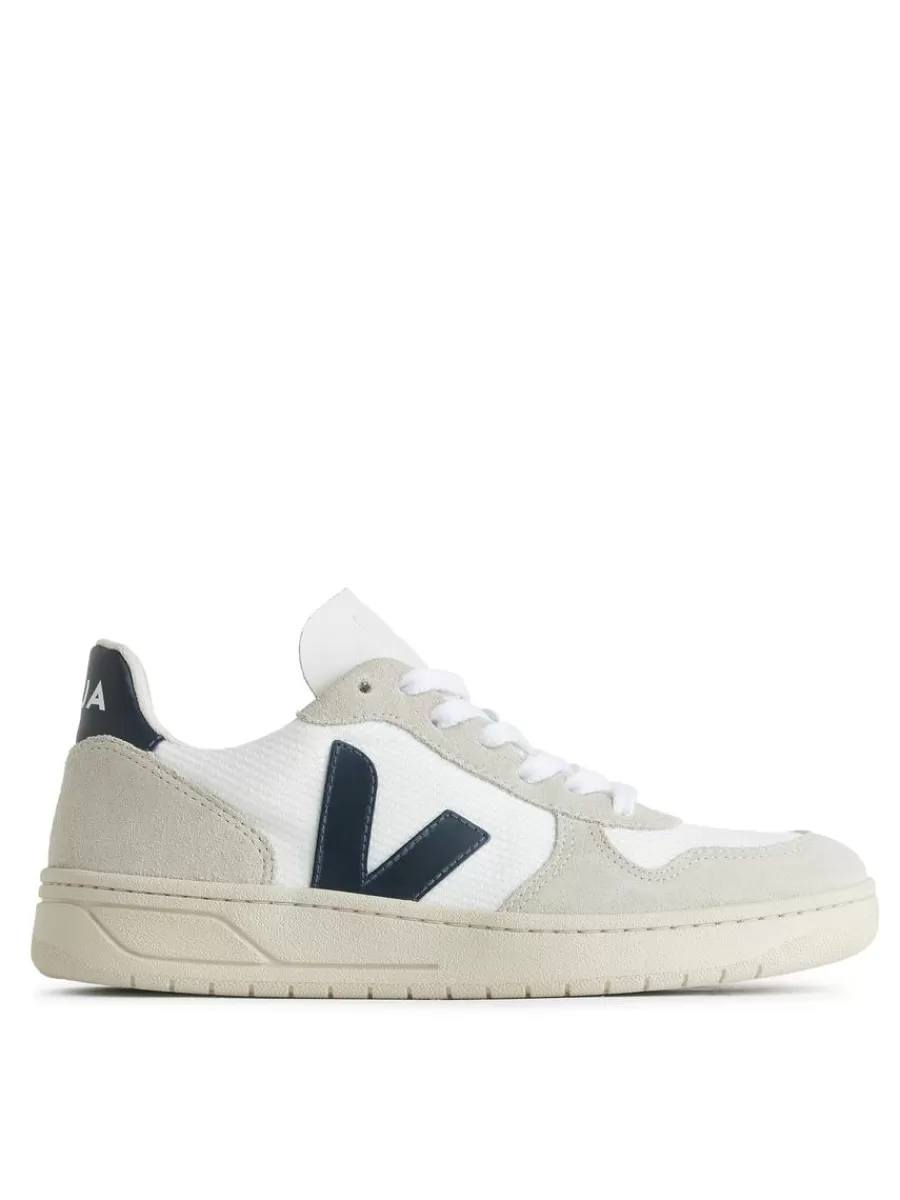 Online ARKET Veja V-10 Trainers White/Blue
