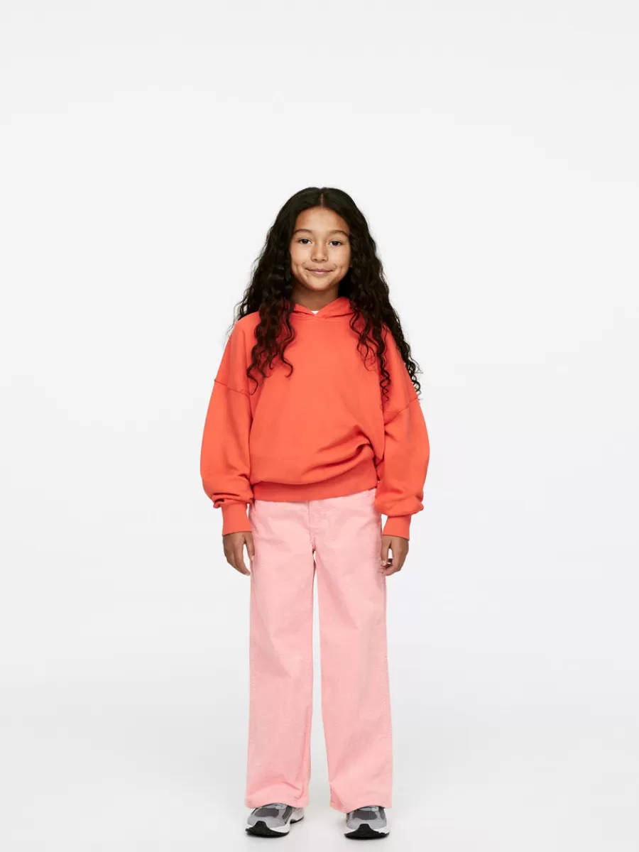 Cheap ARKET Wide Corduroy Trousers Pink