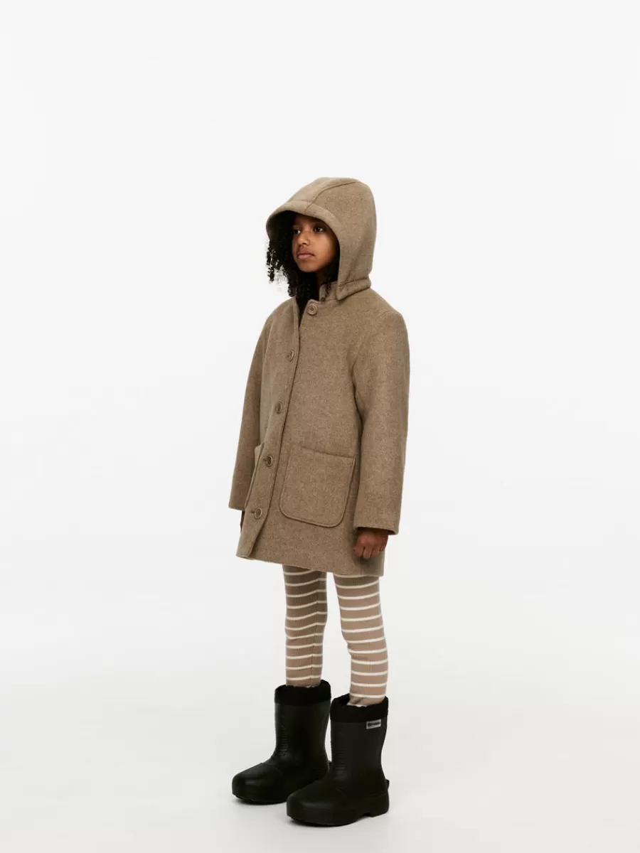 Flash Sale ARKET Wool Blend Coat Mole