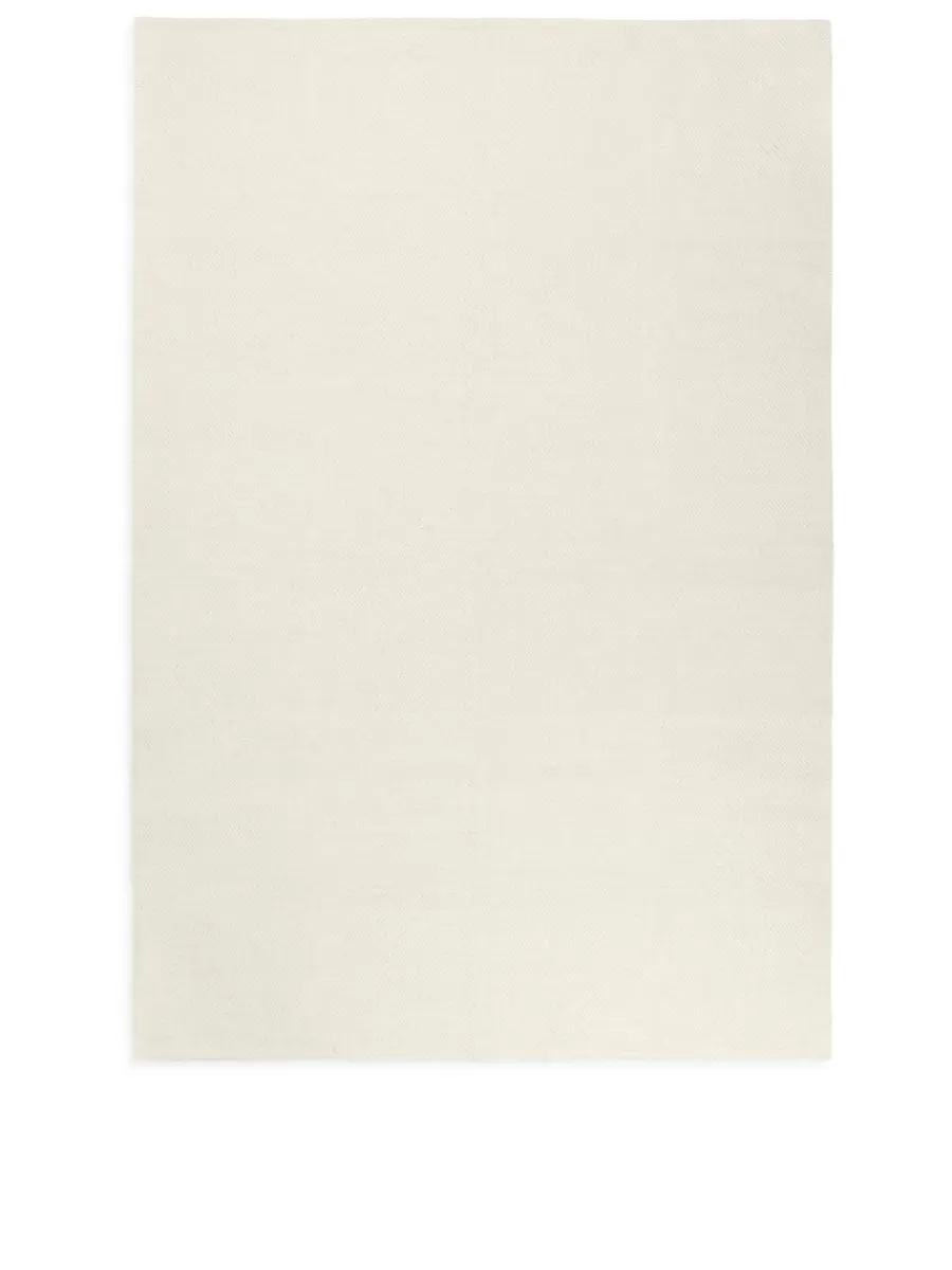 Flash Sale ARKET Wool Blend Rug 200 X 300 Cm Off-White