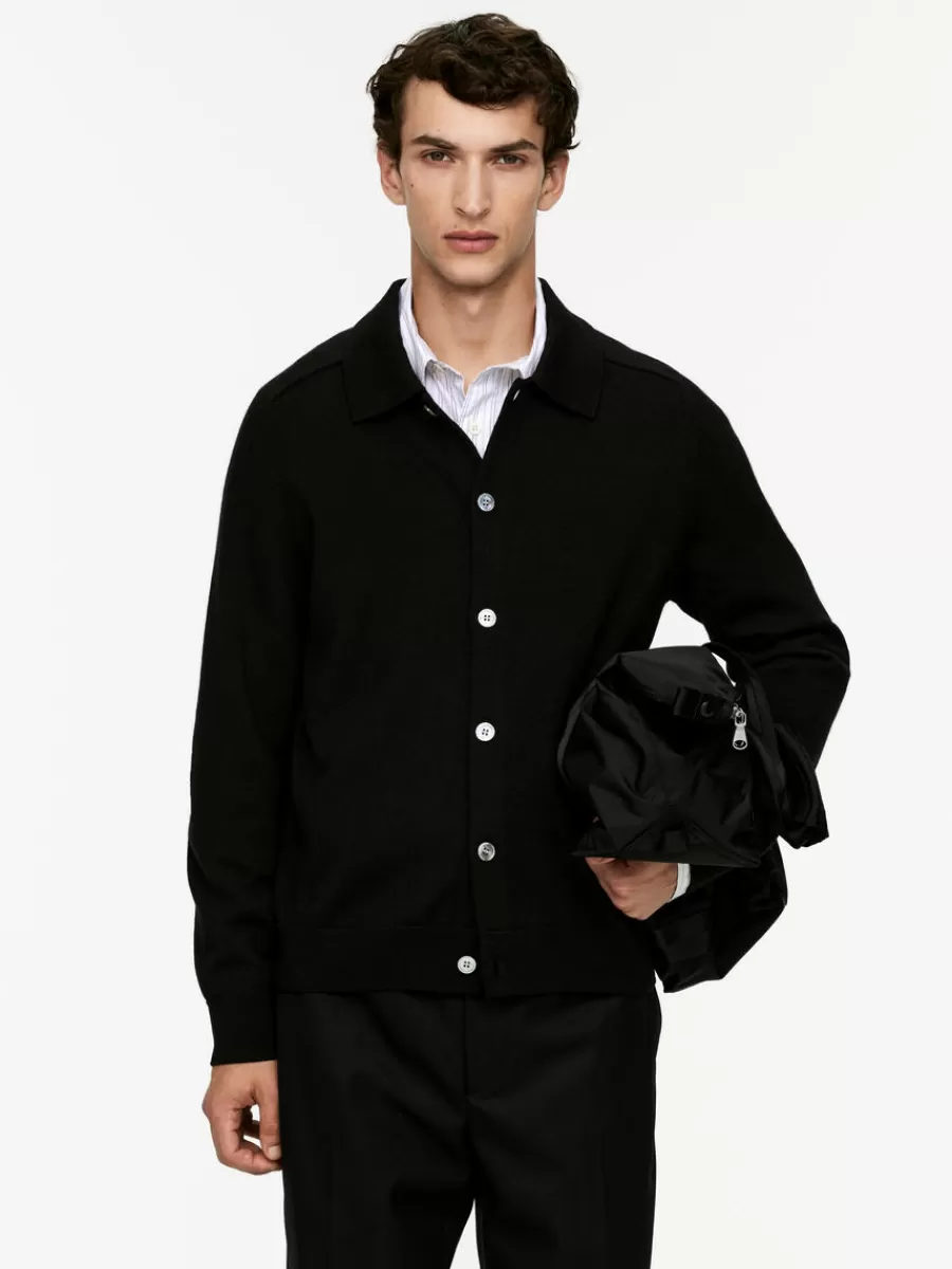 Flash Sale ARKET Wool Cardigan Black