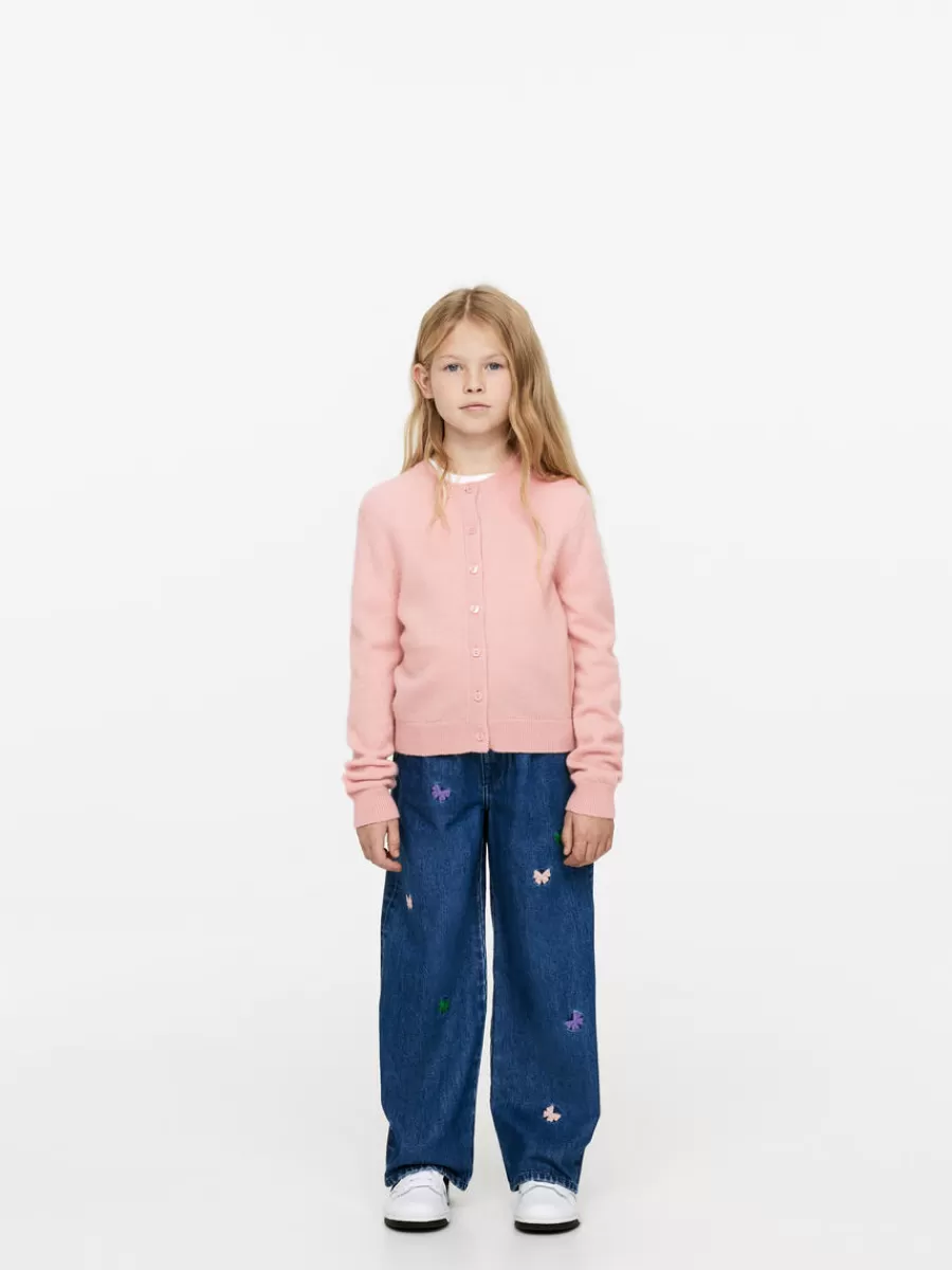 Shop ARKET Wool Cardigan Pink