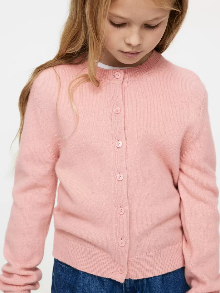 Shop ARKET Wool Cardigan Pink