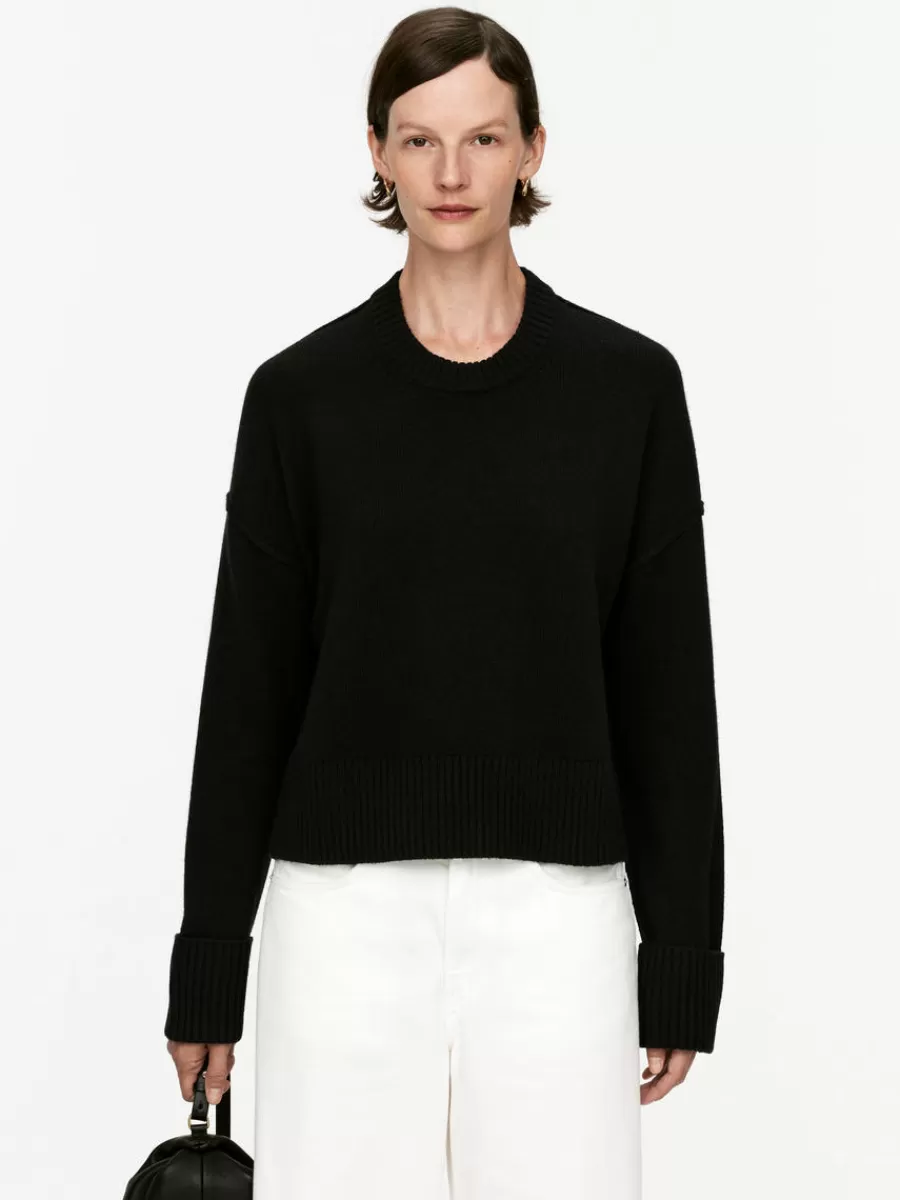Sale ARKET Wool Jumper Black