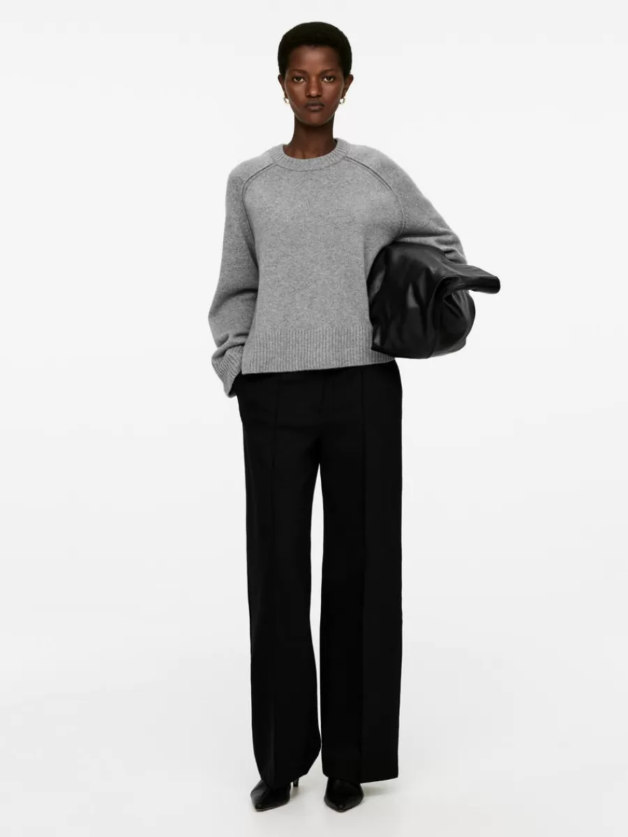 Best Sale ARKET Wool Jumper Grey Melange