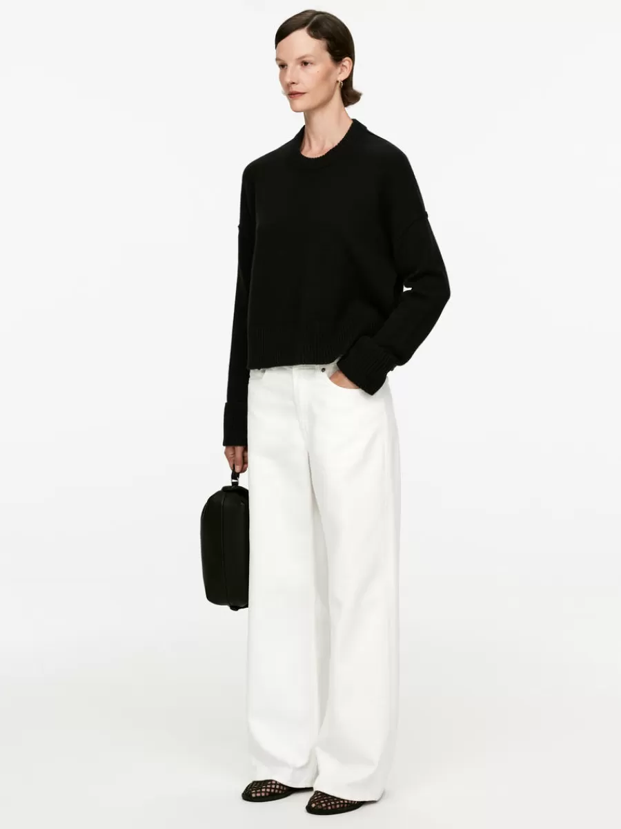 Sale ARKET Wool Jumper Black