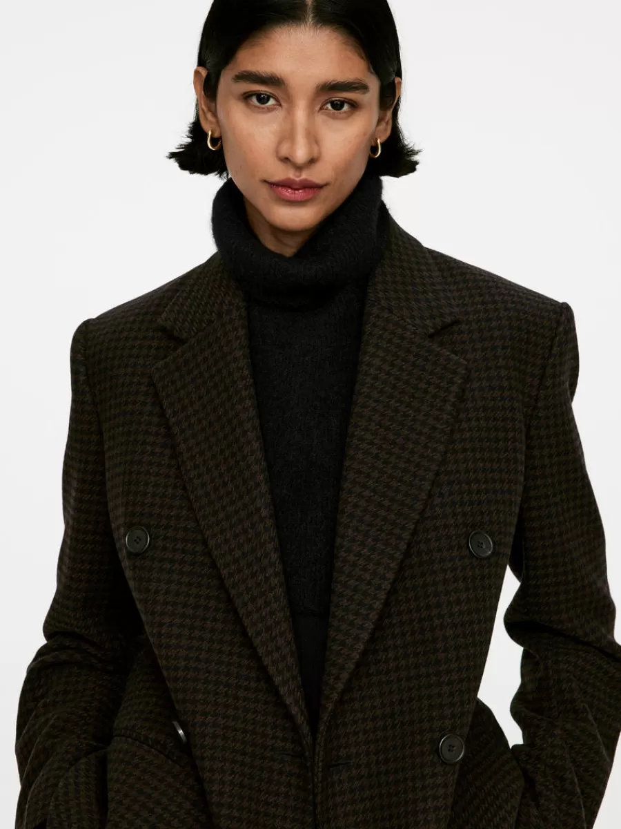 Outlet ARKET Wool-Alpaca Collar Black