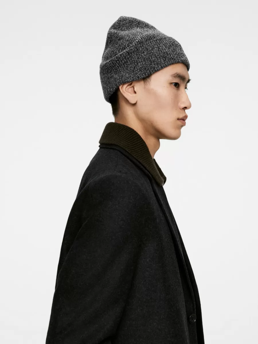 Clearance ARKET Wool-Blend Beanie Grey