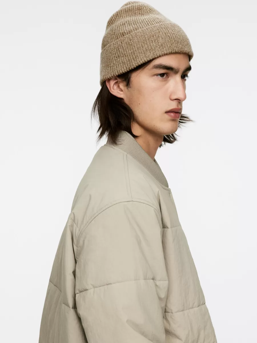 Outlet ARKET Wool-Blend Beanie Beige