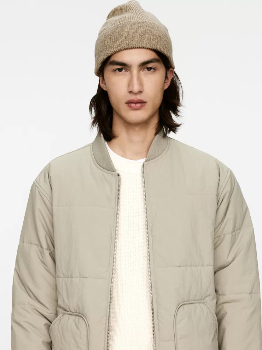 Outlet ARKET Wool-Blend Beanie Beige