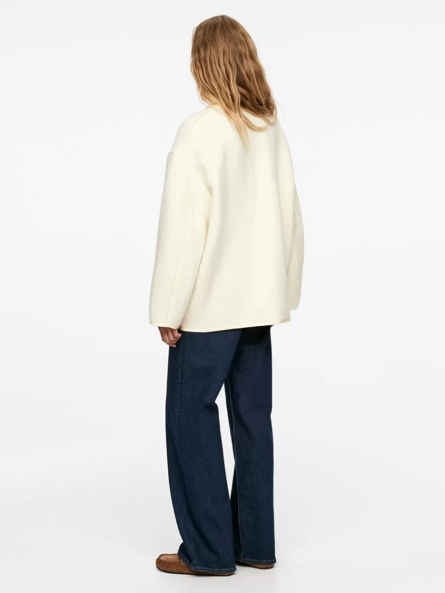 Hot ARKET Wool-Blend Jacket White
