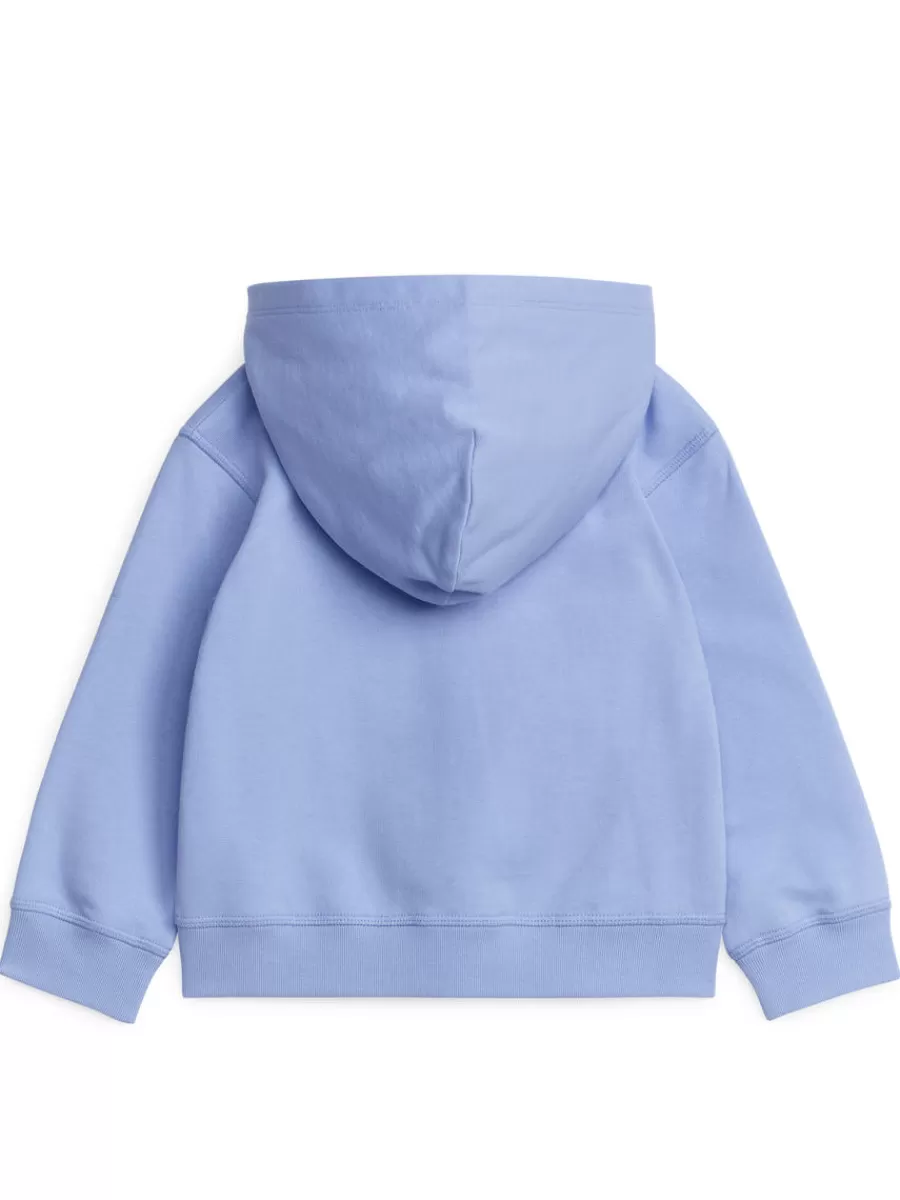 Hot ARKET Zip Hoodie Dusty Light Blue